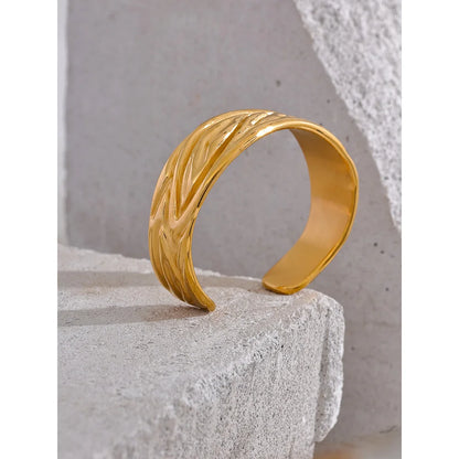 65mm Waterproof Heavy Metal Cuff Bracelet