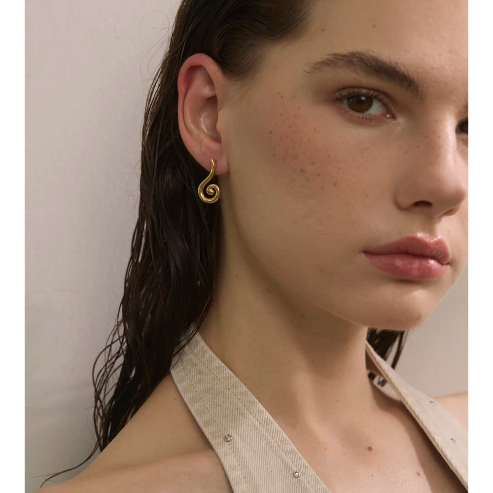 Earrings and gold statement pieces made for everyday wear