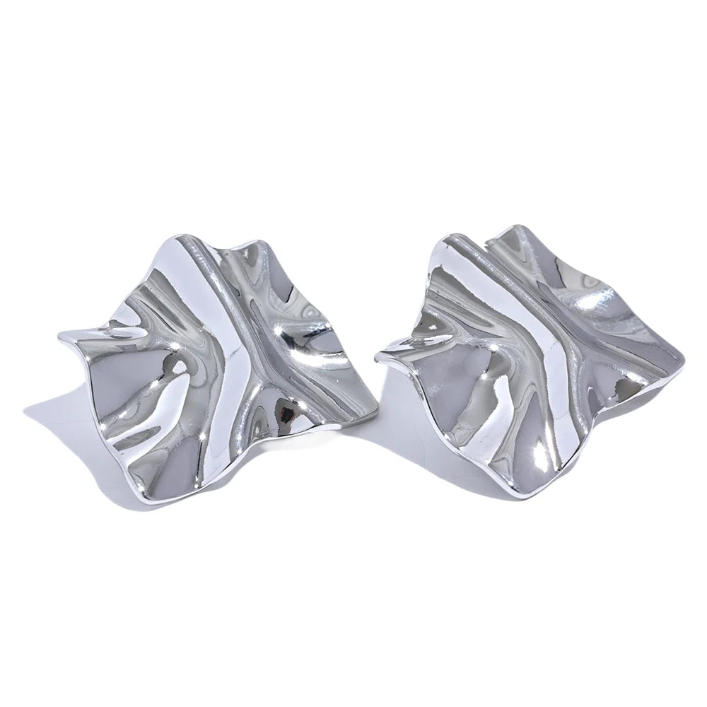 Stainless earrings crafted for durable, polished wear