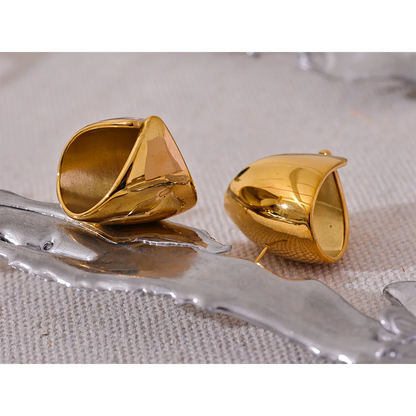 Exclusive Geometric Statement Stud Earrings