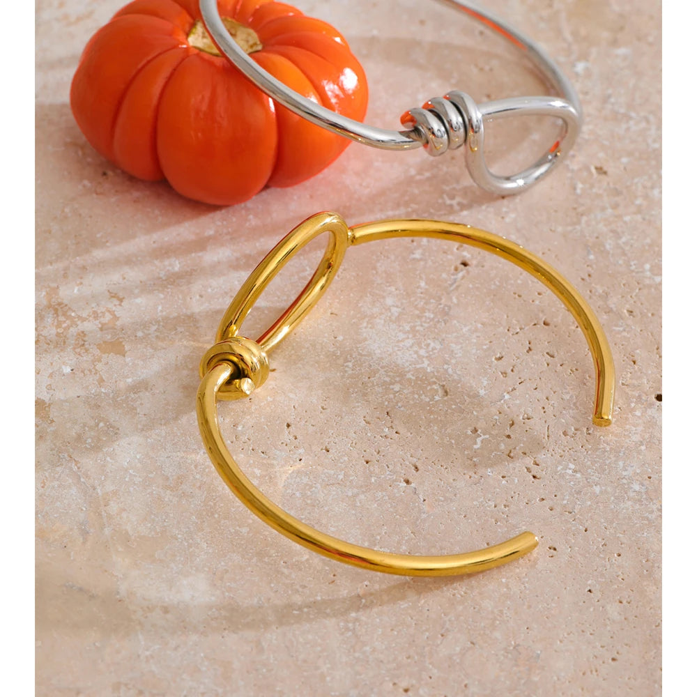 wide gold plated bangle bracelet cuff for layering or stand-alone wear