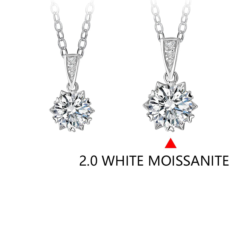 Minimal flatlay of chain necklace showcasing moissanite jewelry brilliance