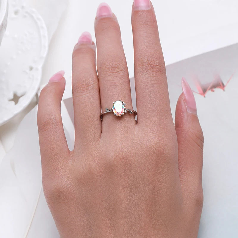 Silver ring with heart rings detail in a polished sterling ring finish