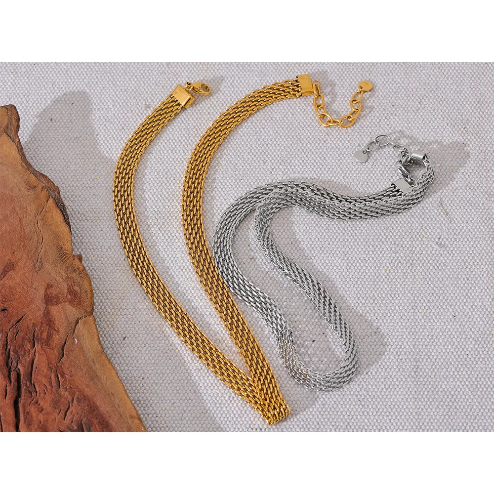 Cuban Chain Wide Jewelry Set