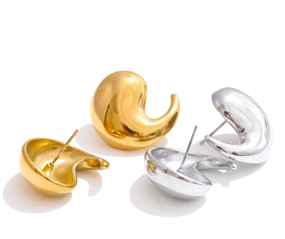 Stud earrings gold and earrings design for subtle luxury