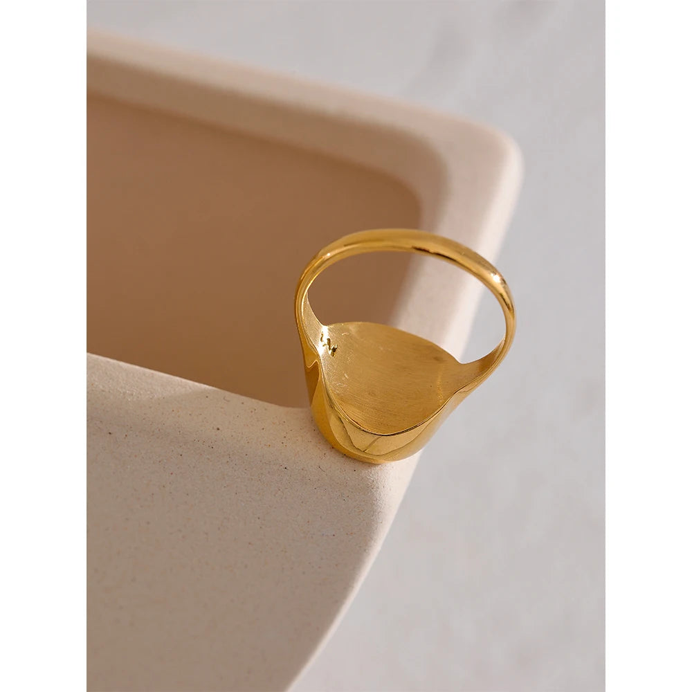 Luxury Tarnish-Free Sea Shell Ring